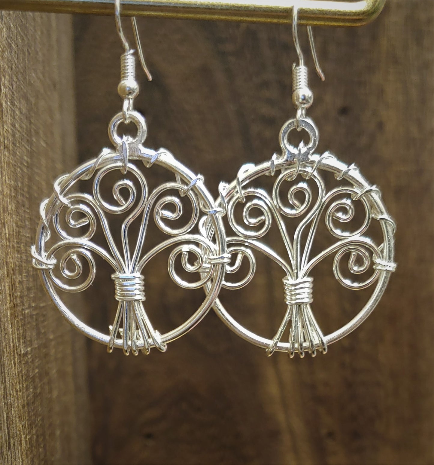 SILVER-PLATED TREE OF LIFE