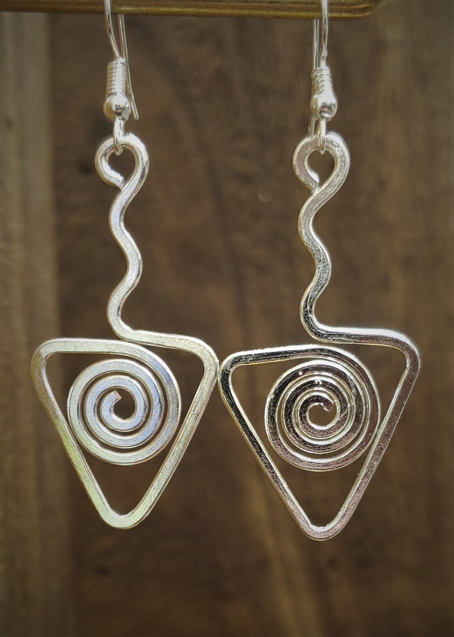 SILVER-PLATED TRIANGLE