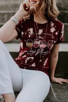LOW PLACES WINE TEE