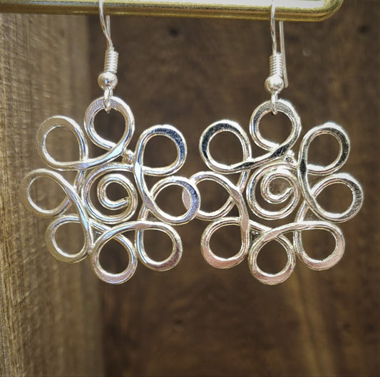 SILVER-PLATED FLOWER