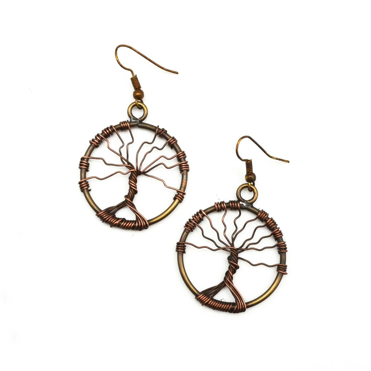 TWISTED TREE OF LIFE EARRINGS